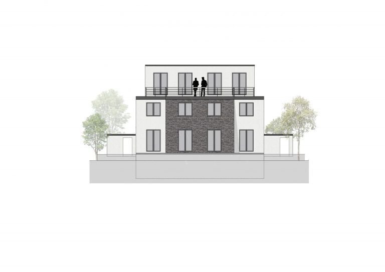 Neubau eines 4-Parteien-Wohnhauses in der Kriemhildstraße in Köln-Rodenkirchen